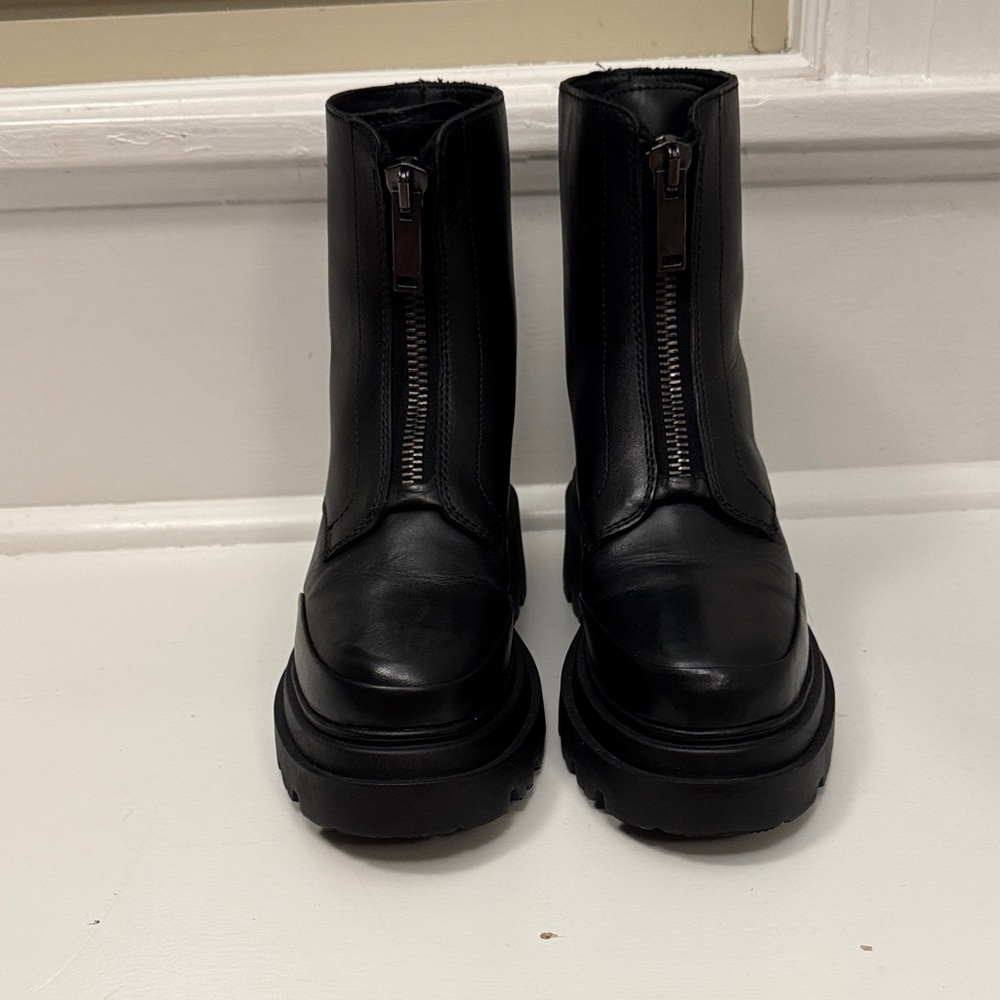 Thursday Boot Company Black Women's Combat Boots - Picture 2 of 6